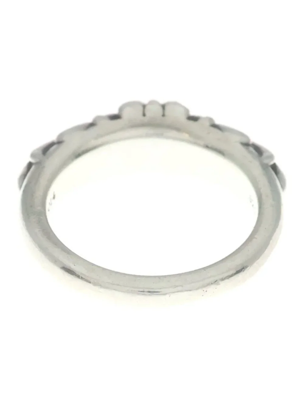 Chrome Hearts Baby Classic P D Babyque Classic Floral Cross Pave Diamond Ring